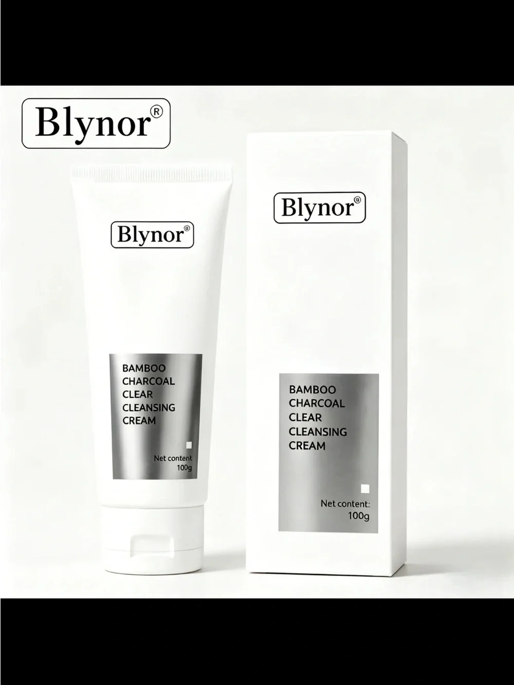 Bamboo Charcoal Clear Cleansing Cream - White
